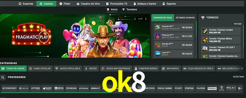 cassino ok8